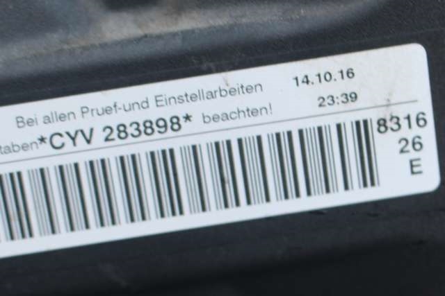 Motor bensin til Audi A3 2012-2016 (Type III, Fase 1) (CYVB|)