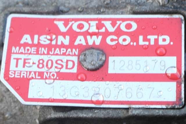 Girkasse automat til Volvo V70 2014-2016 (Type III, Fase 2) (AISIN|TF-80SD|1285179|)
