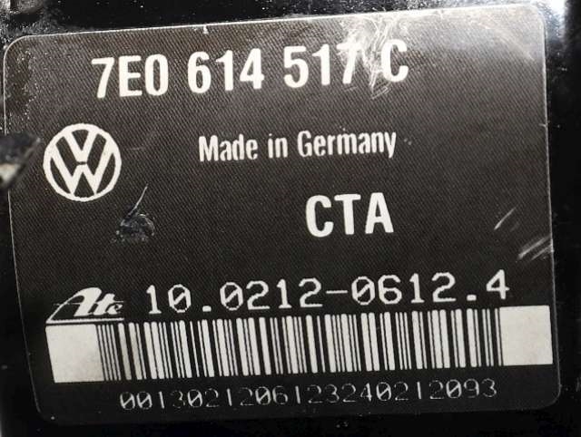 ABS sentral til VW Transporter / Caravelle 2009-2015 (Fase 2) (T5) (T5) (VAG|7E0 614 517 C|7E0 907 379 G|)