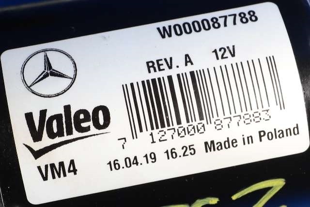 Viskermotor frontrute komplett m/overføring til Mercedes Sprinter 2018-->> (907/910) (907/910) (VALEO|W000087788|A 910 820 04 00|)
