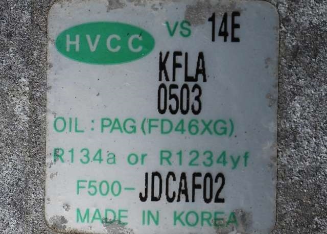 Aircondition kompressor til Kia Cee