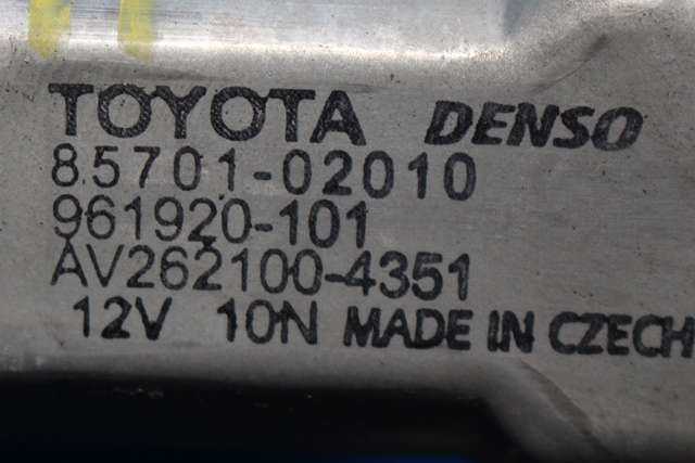 Ruteheis høyre foran til Toyota Avensis 2009-2015 (Type III, Fase 1)  (TOYOTA|85701-02010|)