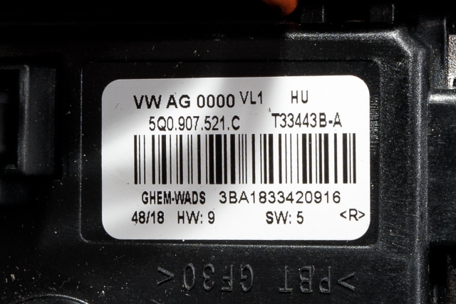Varmeapparat motor til Audi Q2 2016-->> (VAG|5Q1 819 021 F|)