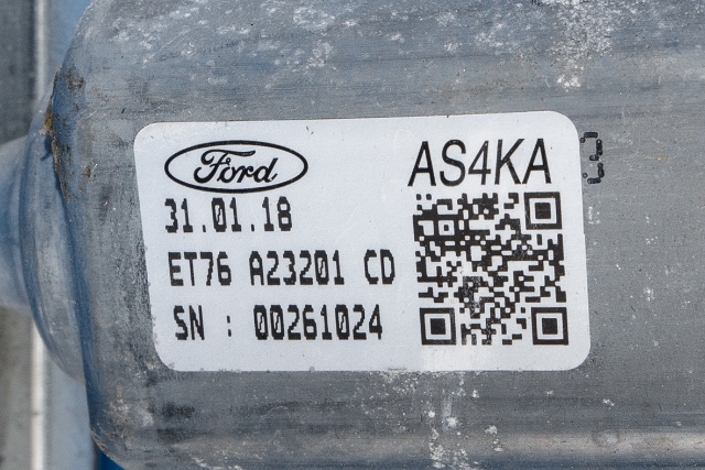 Ruteheis venstre foran til Ford Transit Courier 2014-2018 (Type I, Fase 1)  (FORD|ET76-A23201-CD|)