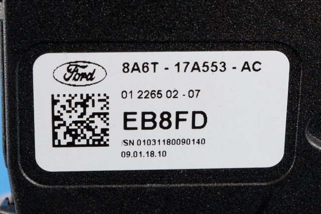 Bryter visker til Ford Transit Courier 2014-2018 (Type I, Fase 1)  (FORD|8A6T-17A553-AC|)
