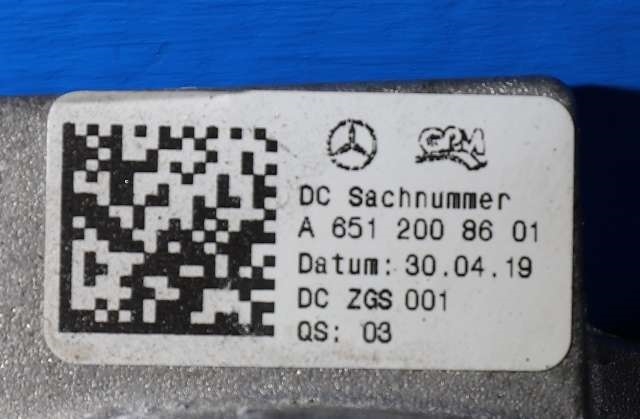 Vannpumpe til Mercedes Sprinter 2018-->> (907/910) (907/910) (MERCEDES|A 651 200 86 01|)