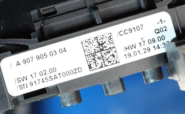 Bryter setevarme til Mercedes Sprinter 2018-->> (907/910) (907/910) (MERCEDES|A 907 905 03 04|)