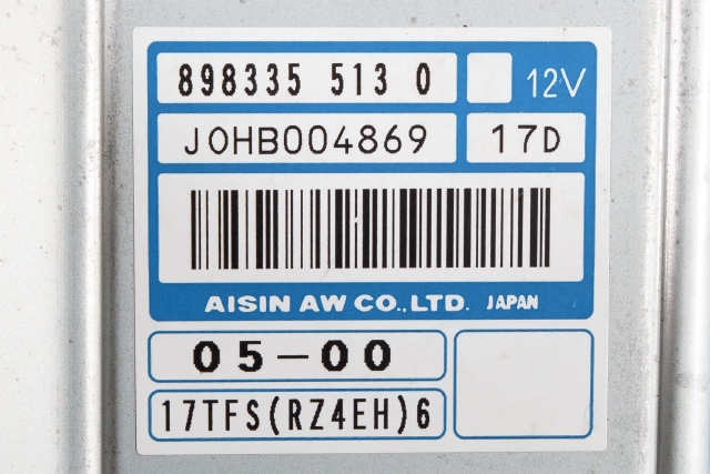 Styreenhet girkasse til Isuzu D-Max 2017-2020 (Type II, Fase 2) (ISUZU|8983355130|)