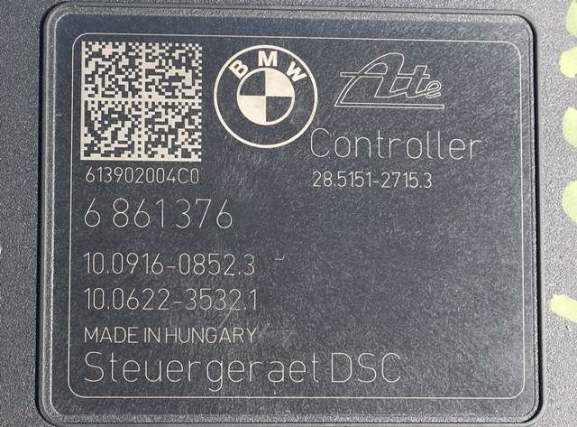 ABS sentral til BMW 3-Serie 2012-2018 (F30/F31/F34) (F30/F31/F34) (BMW|34.51-6 858 953|6 861 376|)