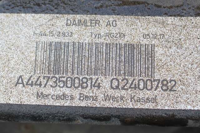 Kardang klokke bak til Mercedes Vito 2014-->> (W447) (W447) (MERCEDES|A 447 350 08 14|)