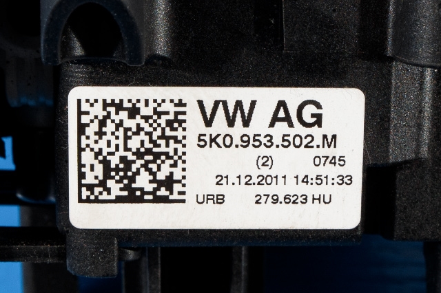 Bryter combi til Škoda Octavia 2009-2013 (Type II, Fase 2)  (VAG|5K0 953 521 BN|)