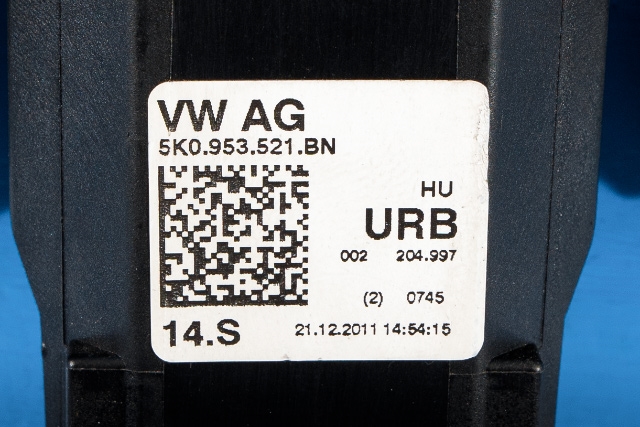 Bryter combi til Škoda Octavia 2009-2013 (Type II, Fase 2)  (VAG|5K0 953 521 BN|)