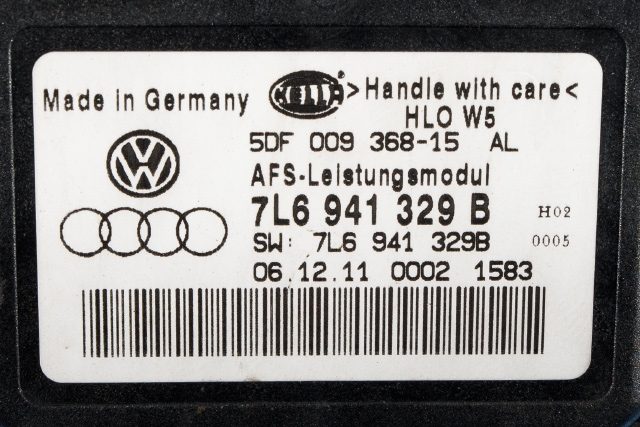 Styreenhet diverse til Škoda Octavia 2009-2013 (Type II, Fase 2)  (HELLA|5DF 009 368-15|7L6 941 329 B|)