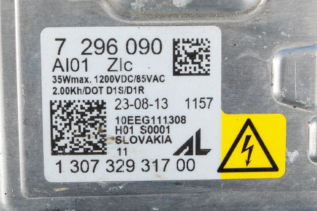 Styreenhet xenon/ballast til BMW 3-Serie 2012-2018 (F30/F31/F34) (F30/F31/F34) (BMW|7 296 090|)