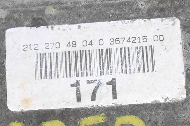 Girkasse automat til Mercedes E-Klasse 2009-2013 (Fase 1) (W212) (W212) (MERCEDES|722.996|)
