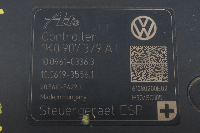 ABS sentral til Škoda Yeti 2009-2013 (Fase 1)  (VAG|1K0 614 517 CB|)
