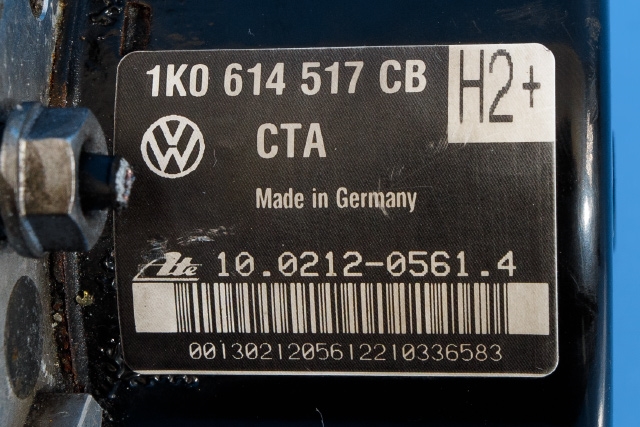 ABS sentral til Škoda Yeti 2009-2013 (Fase 1)  (VAG|1K0 614 517 CB|)