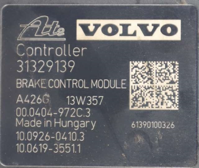 ABS sentral til Volvo V70 2014-2016 (Type III, Fase 2) (VOLVO|P31329139|)