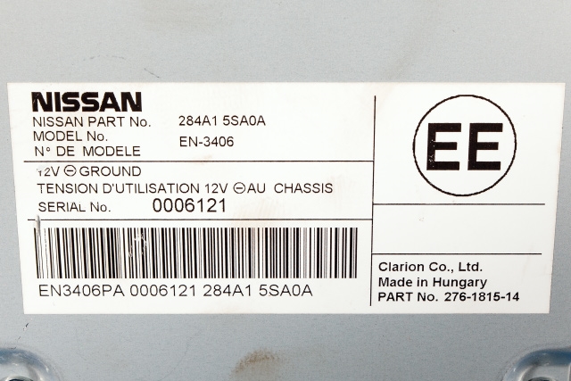 Styreenhet parkering til Nissan Leaf 2018-->> (Type II)  (NISSAN|284A1-5SA0A|)