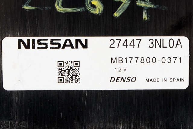Styreenhet klima/aircondition til Nissan Leaf 2018-->> (Type II)  (NISSAN|27447-3NL0A|)