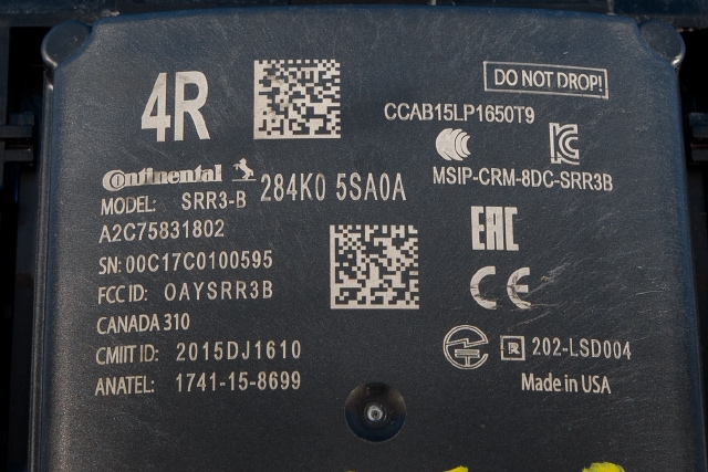 Sensor radar til Nissan Leaf 2018-->> (Type II)  (NISSAN|284K0-5SA0A|)