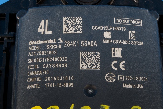 Sensor radar til Nissan Leaf 2018-->> (Type II) (NISSAN|284K1-5SA0A|)