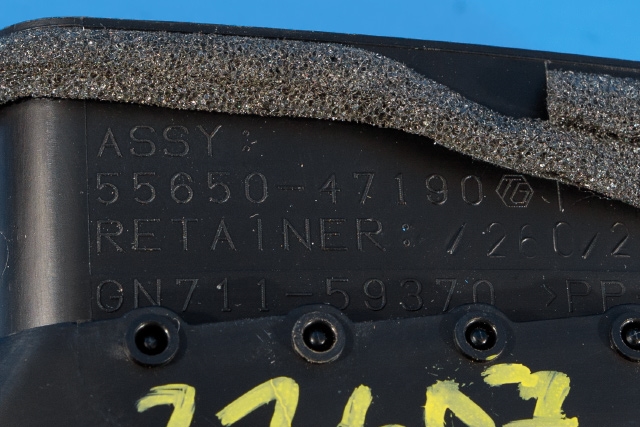 Dashbord friskluftdyse venstre til Toyota Prius 2016-2023 (Type IV) (combi) (combi) (TOYOTA|55650-47190|)