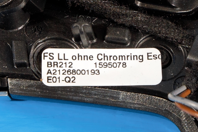 Dashbord friskluftdyse venstre til Mercedes E-Klasse 2009-2013 (Fase 1) (W212) (W212) (MERCEDES|A 212 680 01 93|)