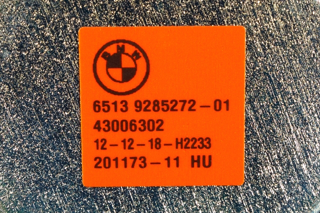 Bilstereo høyttaler til BMW i3 2013-2022 (BMW|65.13-9 285 272|)
