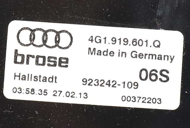 Instrument head-up display (HUD) til Audi A6 2011-2014 (Type IV, Fase 1) (C7) (C7) (VAG|4G1 919 601 Q|)
