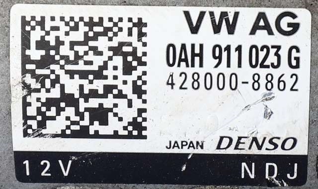 Starter til Škoda Octavia 2013-2016 (Type III, Fase 1) (DENSO|428000-8862|0AH 911 023 G|)