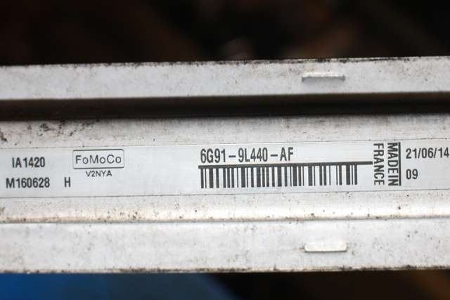 Intercooler til Ford Mondeo 2011-2014 (Type IV, Fase 2) (VALEO|M160628 H|9G91-9L440-AF|)
