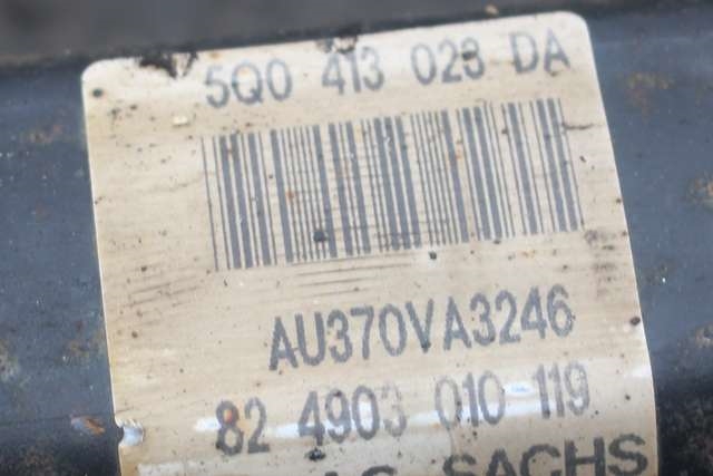 Fjærbein høyre foran til Audi A3 2012-2016 (Type III, Fase 1)  (VAG|5Q0 413 023 DA|)