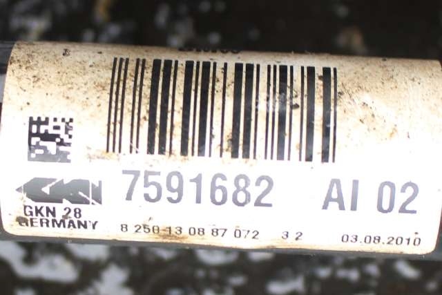 Drivaksel høyre foran, diesel/manuell til BMW X1 2009-2015 (E84) (E84) (BMW|7 591 682|)