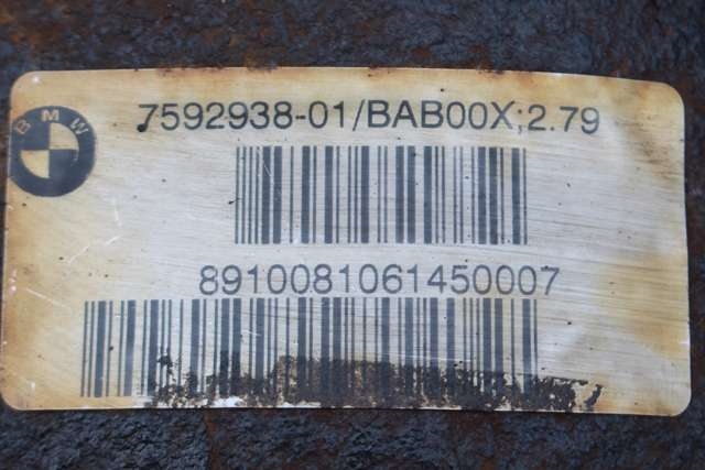 Kardang klokke bak til BMW X1 2009-2015 (E84) (E84) (BMW|7 592 938|)