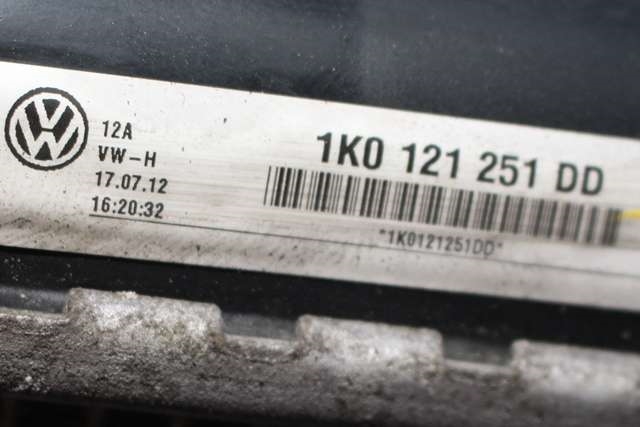 Radiator (automat gir) til VW Touran 2010-2015 (Type I, Fase 3)  (VAG|1K0 121 251 DD|)