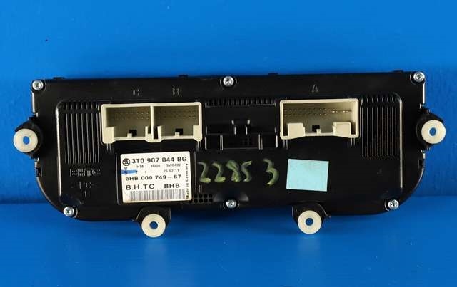 Varmeapparat betjening til Škoda Octavia 2009-2013 (Type II, Fase 2)  (HELLA|5HB 009 749-67|3T0 907 044 BG|)