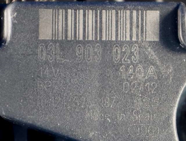 Dynamo diesel til VW Caddy 2010-2015 (Type III, Fase 2)  (BOSCH|0 124 525 187|03L 903 023. 14 VOLT - 140 AMP|)