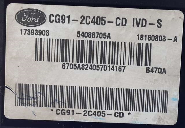 ABS sentral til Ford Mondeo 2011-2014 (Type IV, Fase 2) (FORD|CG91-2C405-CD|)
