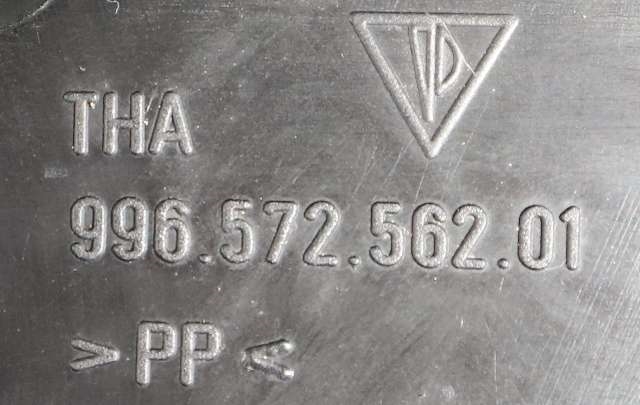 Bagasjerom deksel til Porsche 911 1998-2005 (996) (996) (PORSCHE|996.572.562.01|)