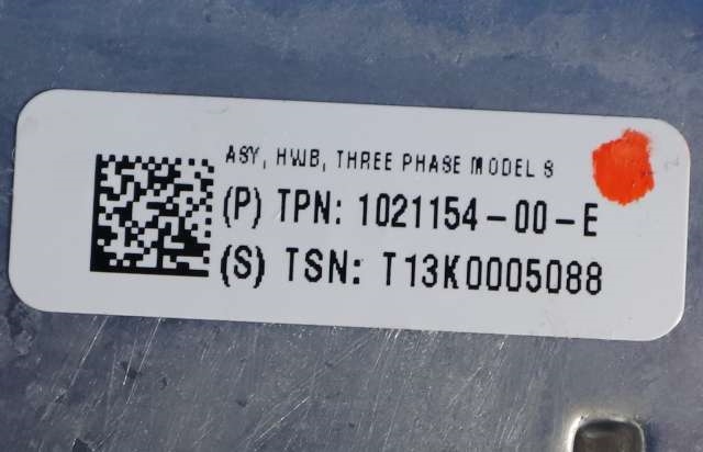 Koblingsboks elbil (HVJB) til Tesla Model S 2013-2016 (Fase 1) (TESLA|1021154-00-E|)