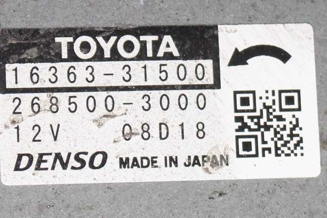 Kjølevifte til Toyota RAV4 2019-->> (Type V)  (DENSO|268500-3000|16363-31500|)