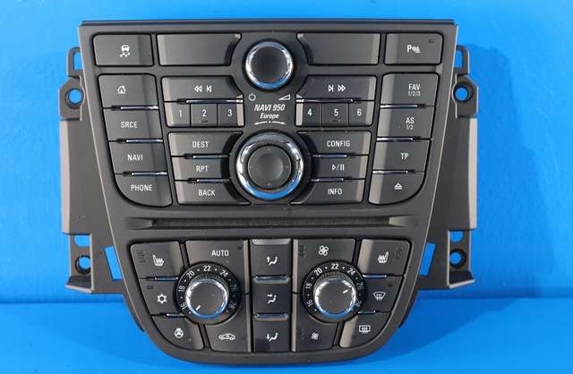 Bilstereo navigasjon betjeningspanel til Opel Meriva B 2010-2017 (GM|13 409 860|13 435 144|)