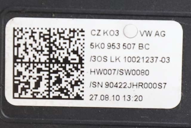 Bryter combi til VW Golf VI 2008-2012 (VAG|5K0 953 507 BC|)