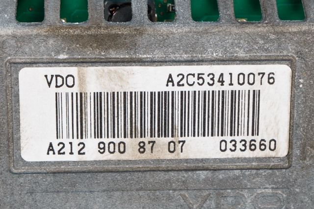 Bilstereo navigasjon skjerm til Mercedes E-Klasse 2009-2013 (Fase 1) (W212) (W212) (MERCEDES|A 212 900 87 07|)