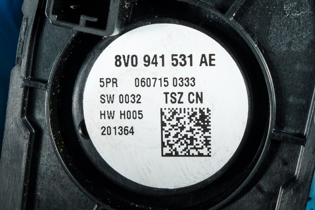 Bryter lys til Audi A3 2012-2016 (Type III, Fase 1) (VAG|8V0 941 531 AE|)