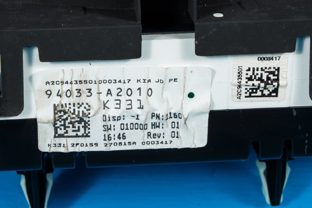 Instrumentpanel til Kia Cee