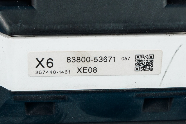Instrumentpanel til Lexus IS 2006-2013 (Type II) (XE20) (XE20) (DENSO|257440-1431|83800-53671|)
