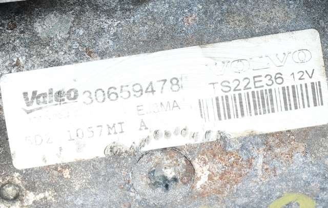 Starter diesel til Volvo V70 2007-2013 (Type III, Fase 1)  (VALEO|TS22E36|30659478|)