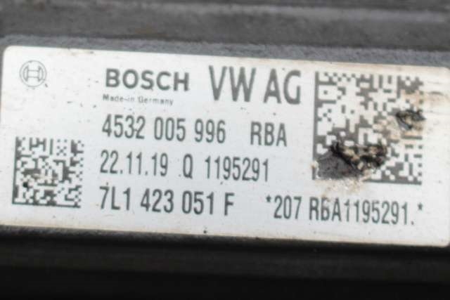Tannstang elektrisk til VW Transporter / Caravelle 2019-->> (T6.1) (T6.1) (VAG|7L1 423 051 F|)